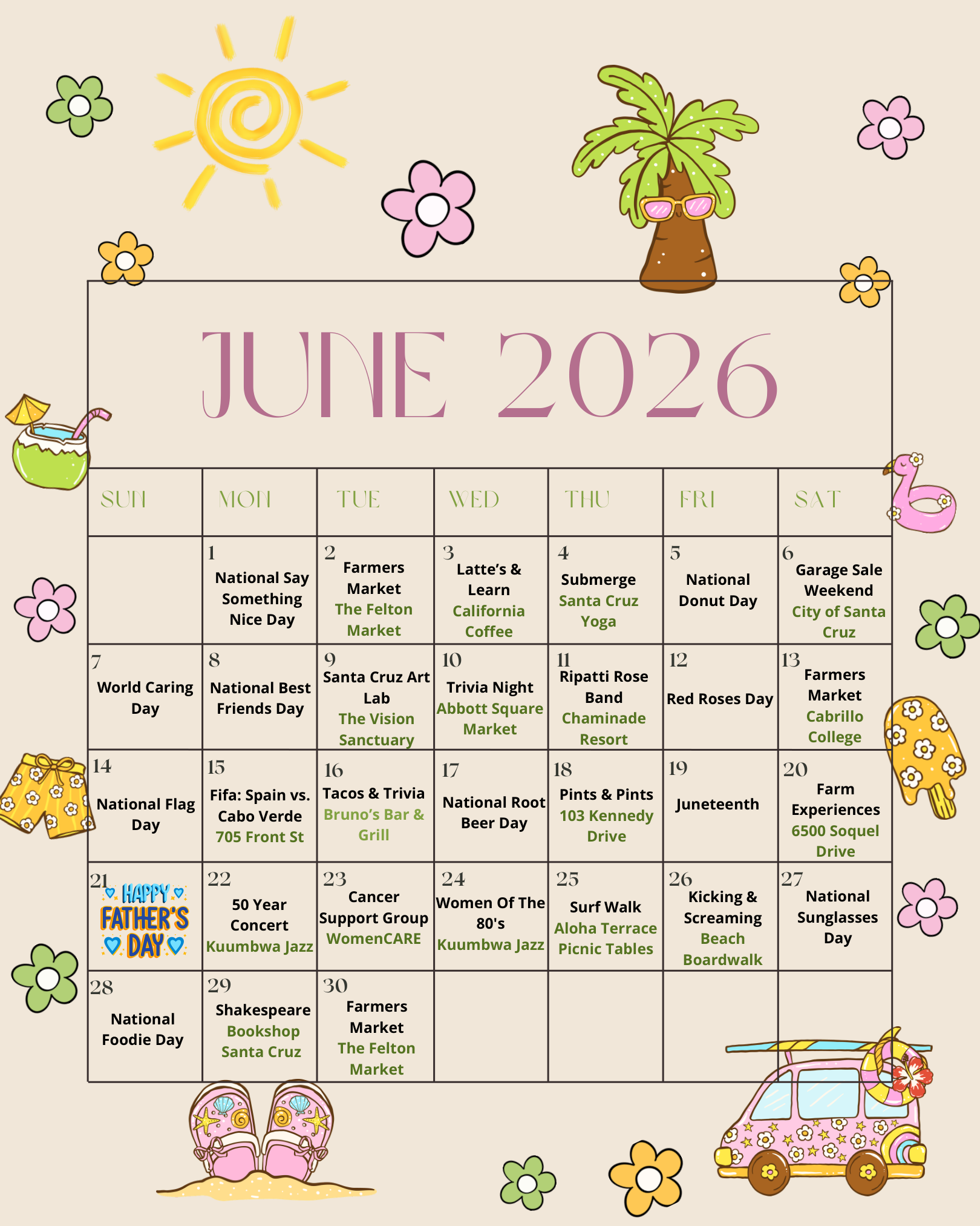 Resident Events | Five55 May Calendar